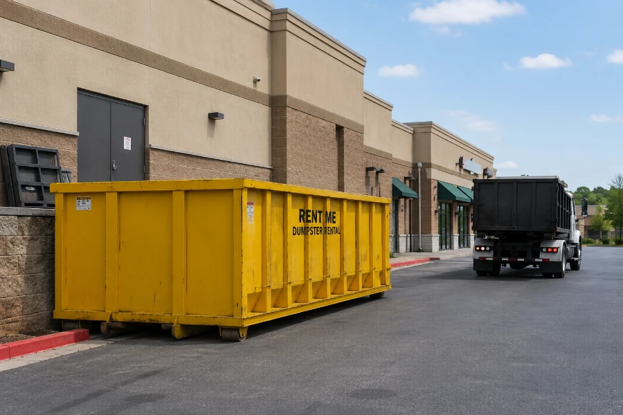 Industrial Rentel dumpsters in macon